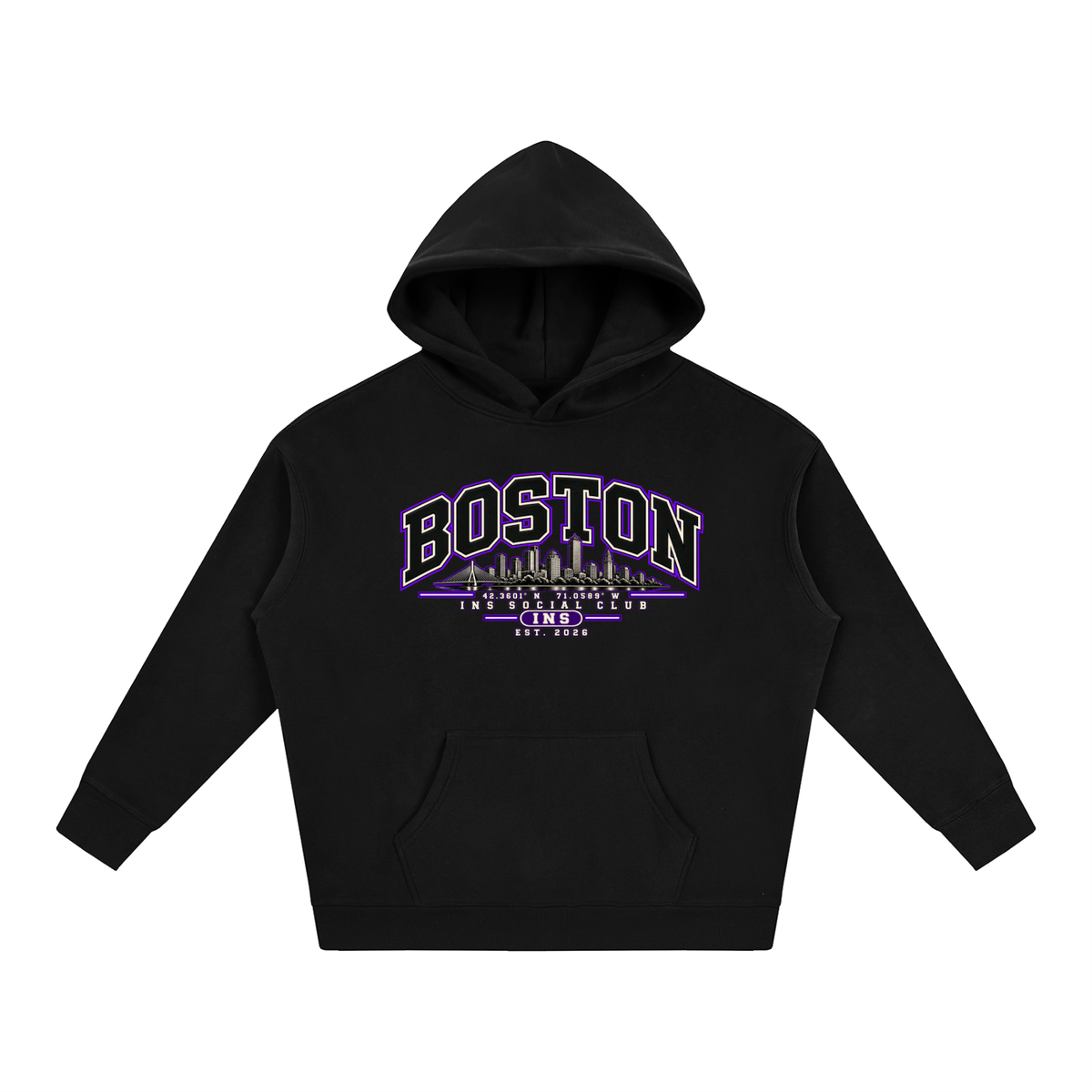 INS Boston Social Club Hoodie