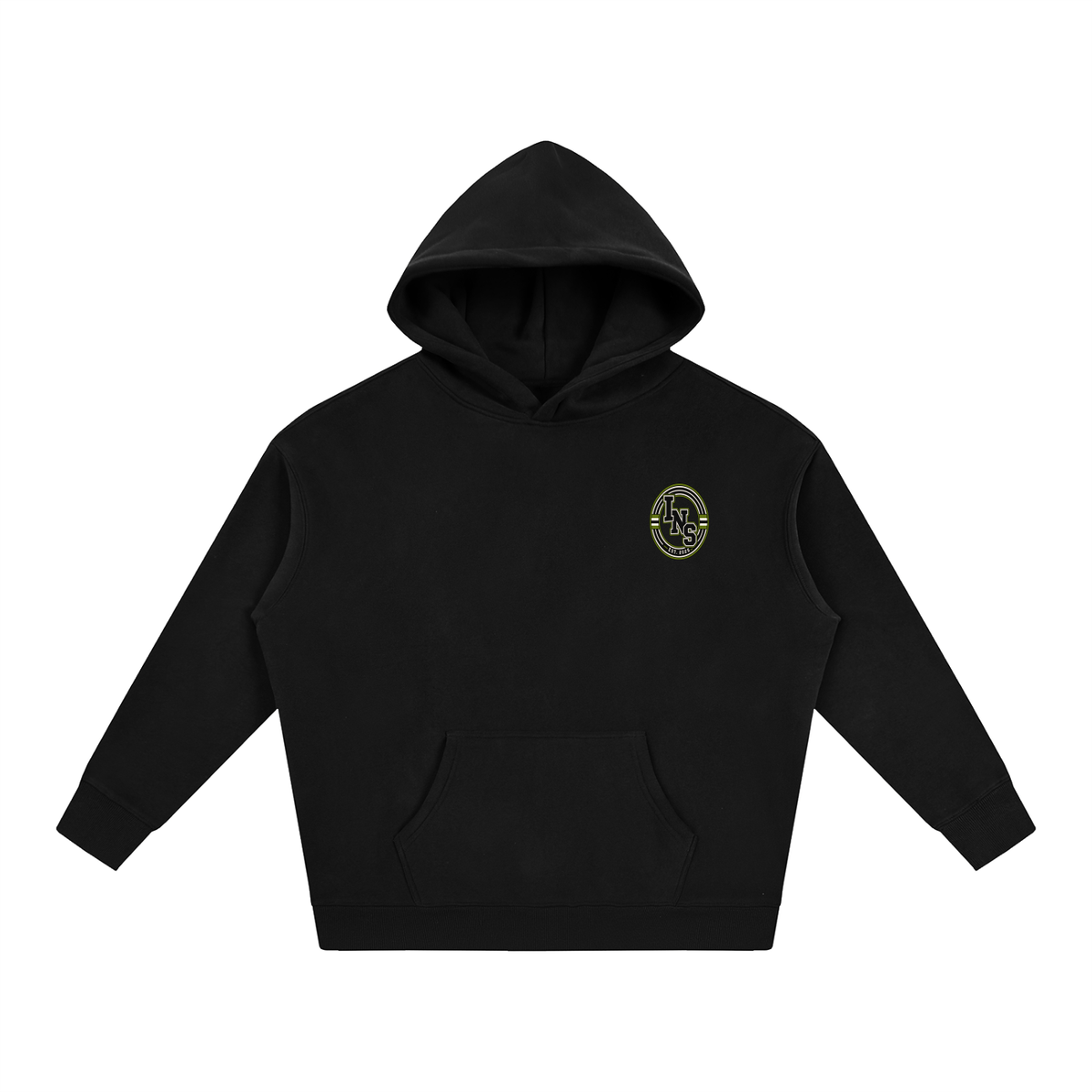 INS Heritage Crest Oversized Hoodie