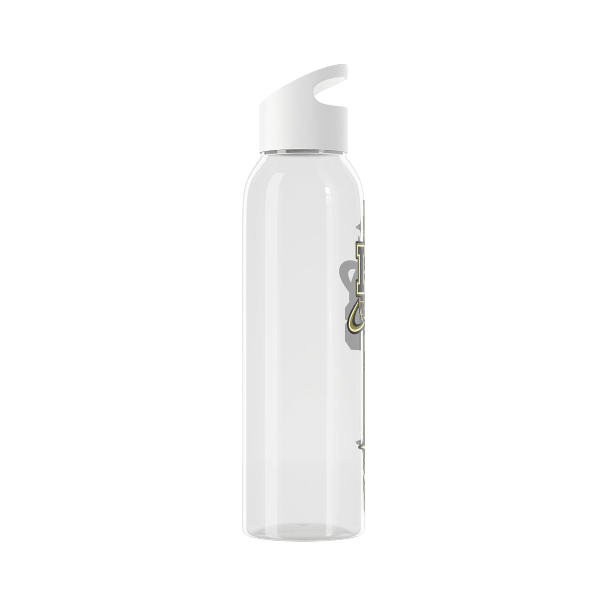 INS Arrow Crest Tritan Water Bottle | Clear 650ml Streetwear Bottle