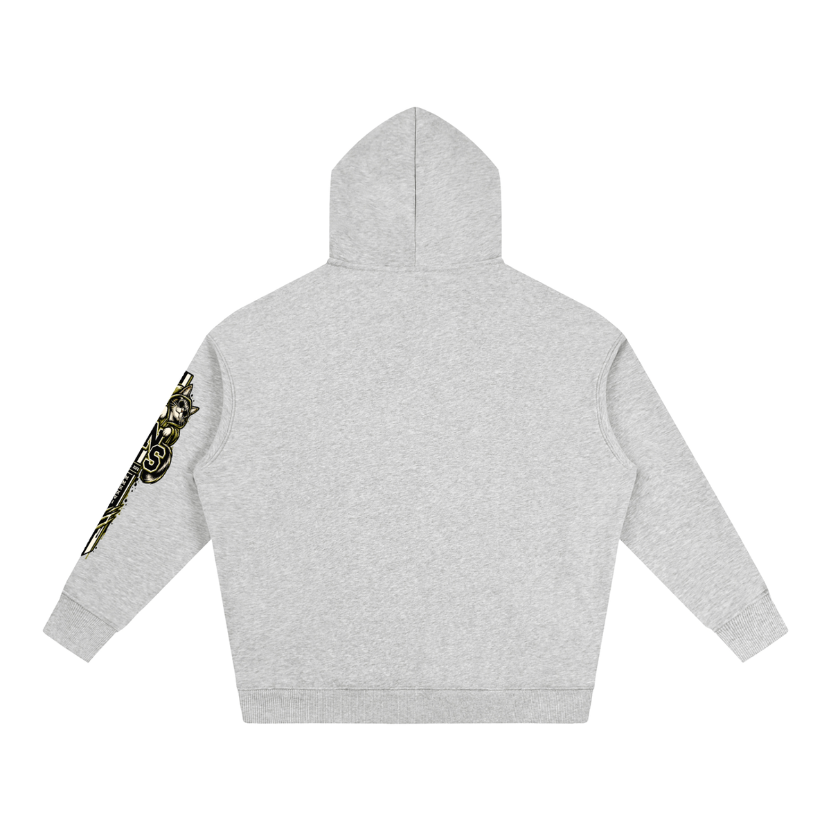 INS Crowned Cat Sleeve Hoodie