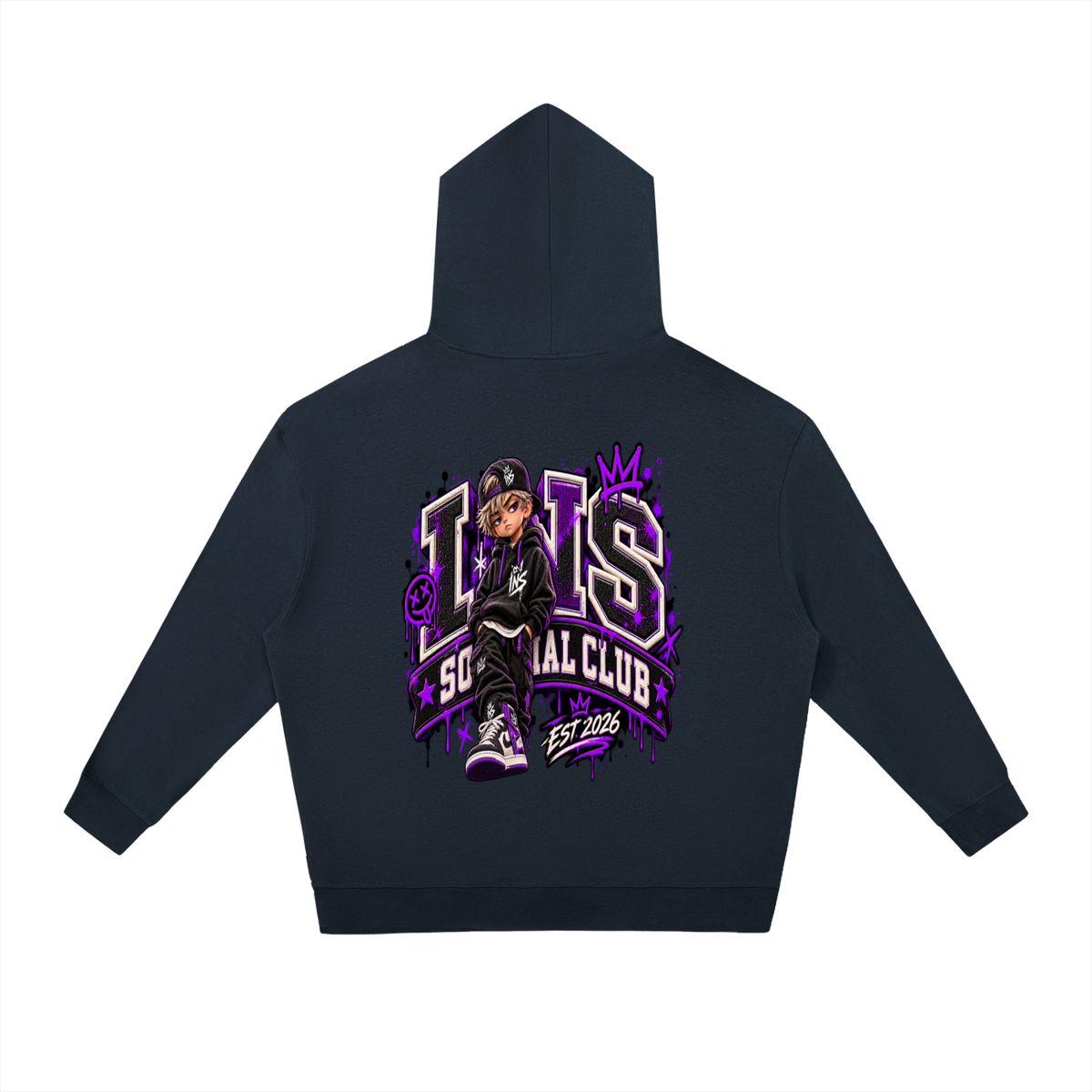INS Social Club Relaxed Hoodie