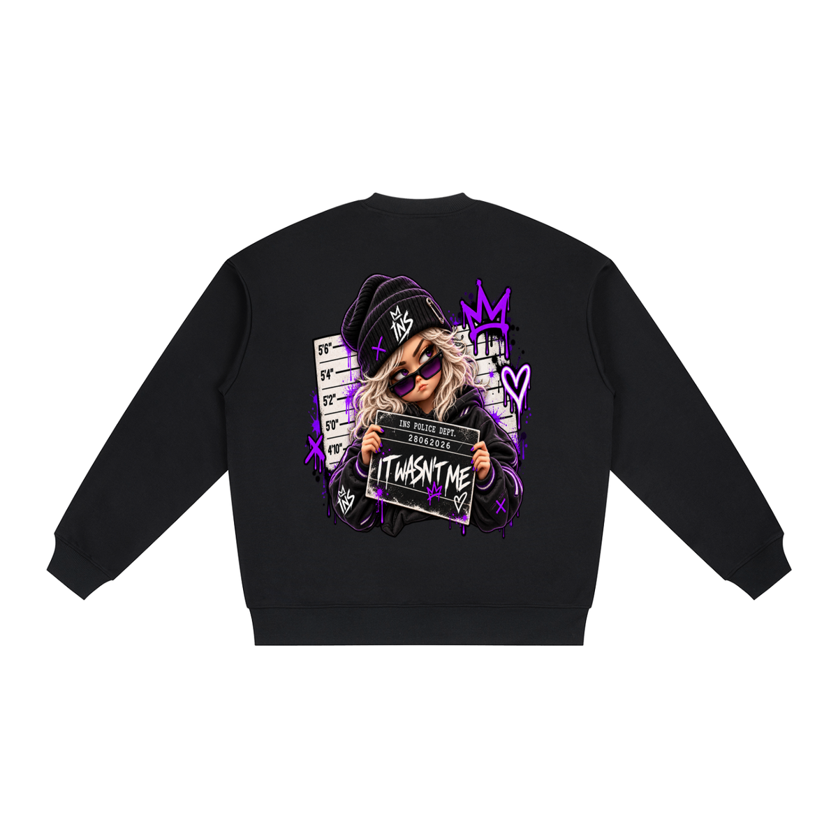 INS It Wasn't Me Oversized Sweatshirt