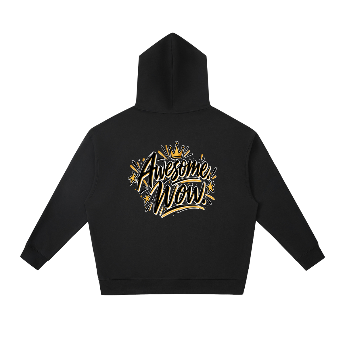 Awesome. Wow. Relaxed Hoodie