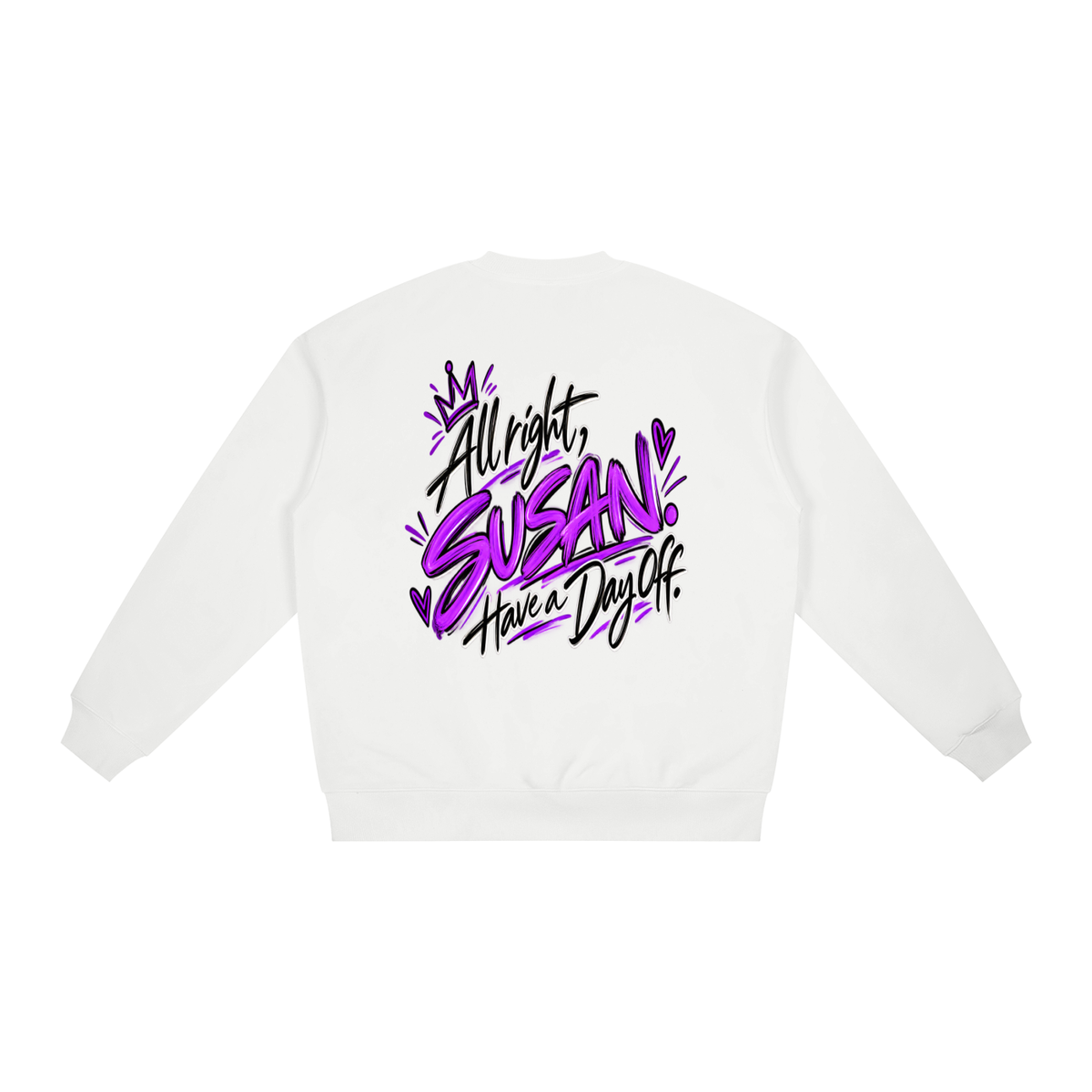 Have a Day Off Oversized Sweatshirt