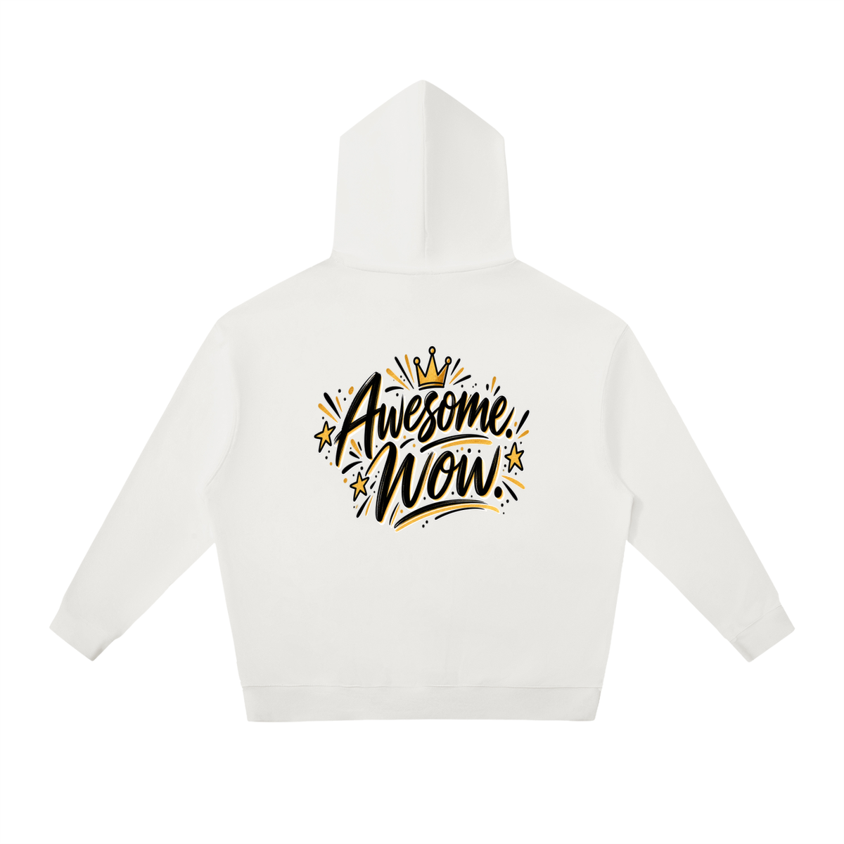 Awesome. Wow. Relaxed Hoodie