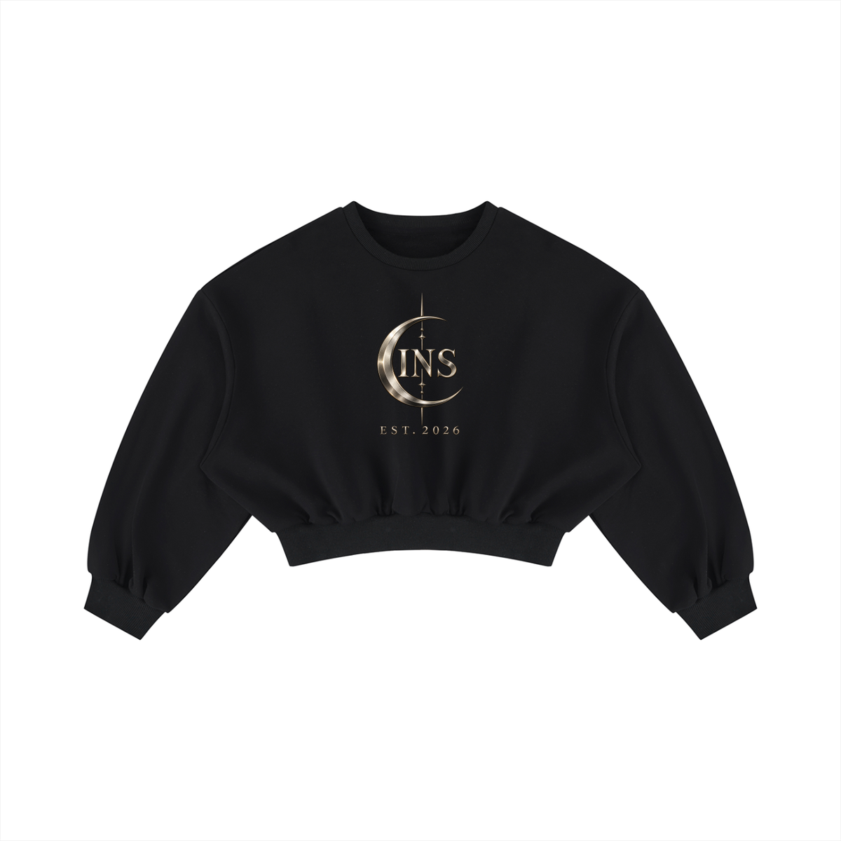 INS Lunar Crescent Cropped Sweatshirt