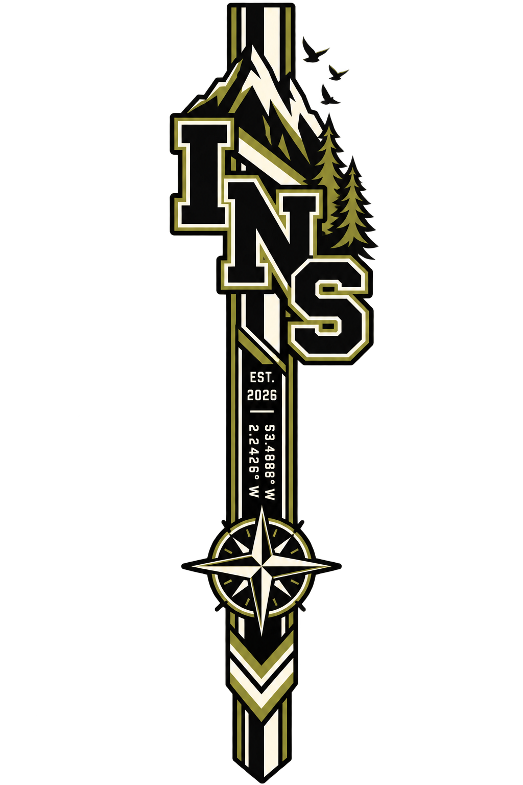 INS Mountain Sleeve Hoodie
