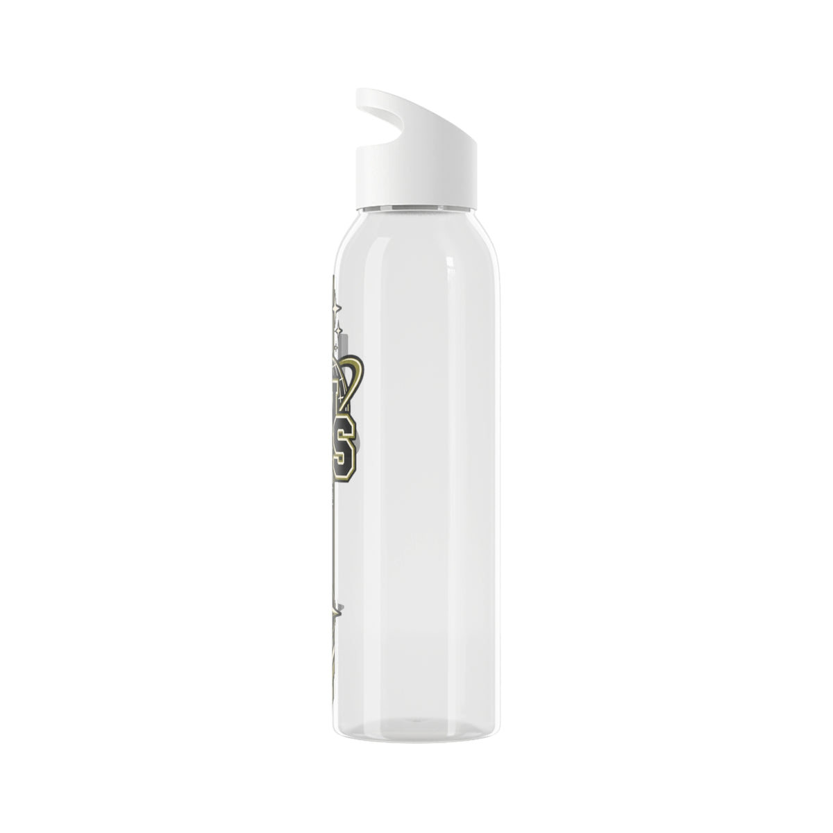 INS Arrow Crest Tritan Water Bottle | Clear 650ml Streetwear Bottle