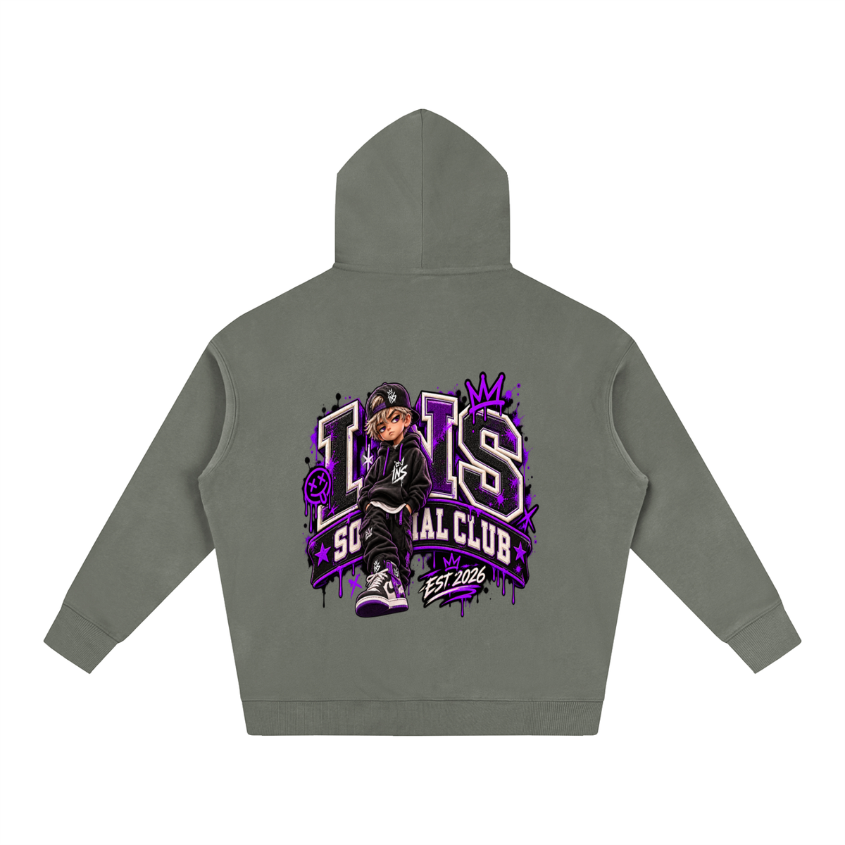 INS Social Club Boy Hoodie