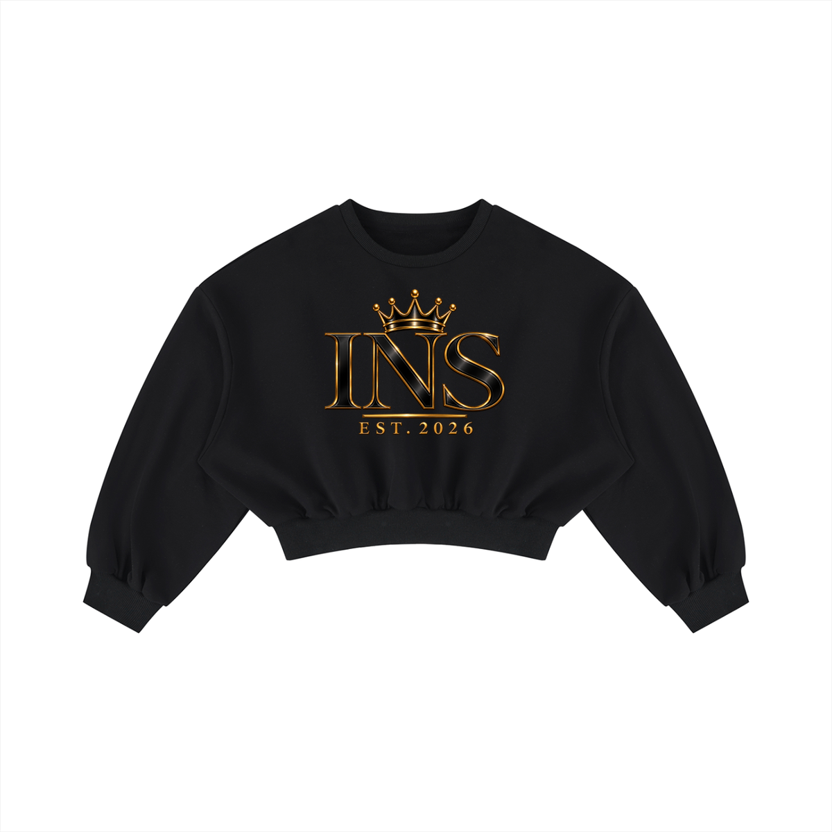 INS Noir Cropped Sweatshirt