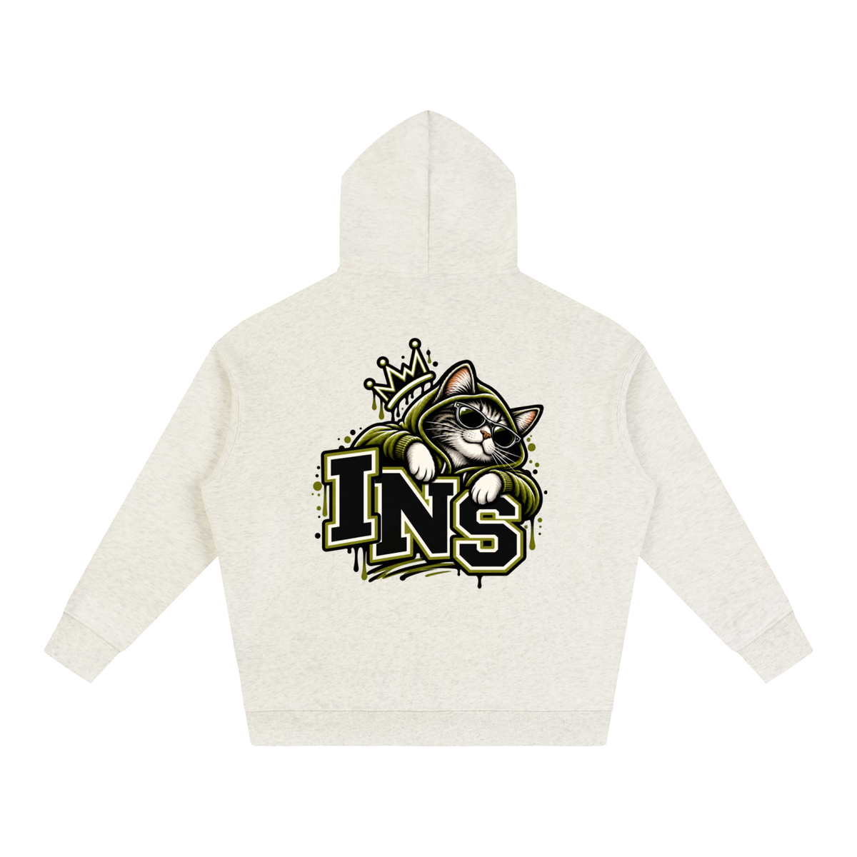 INS Crowned Cat Varsity Hoodie