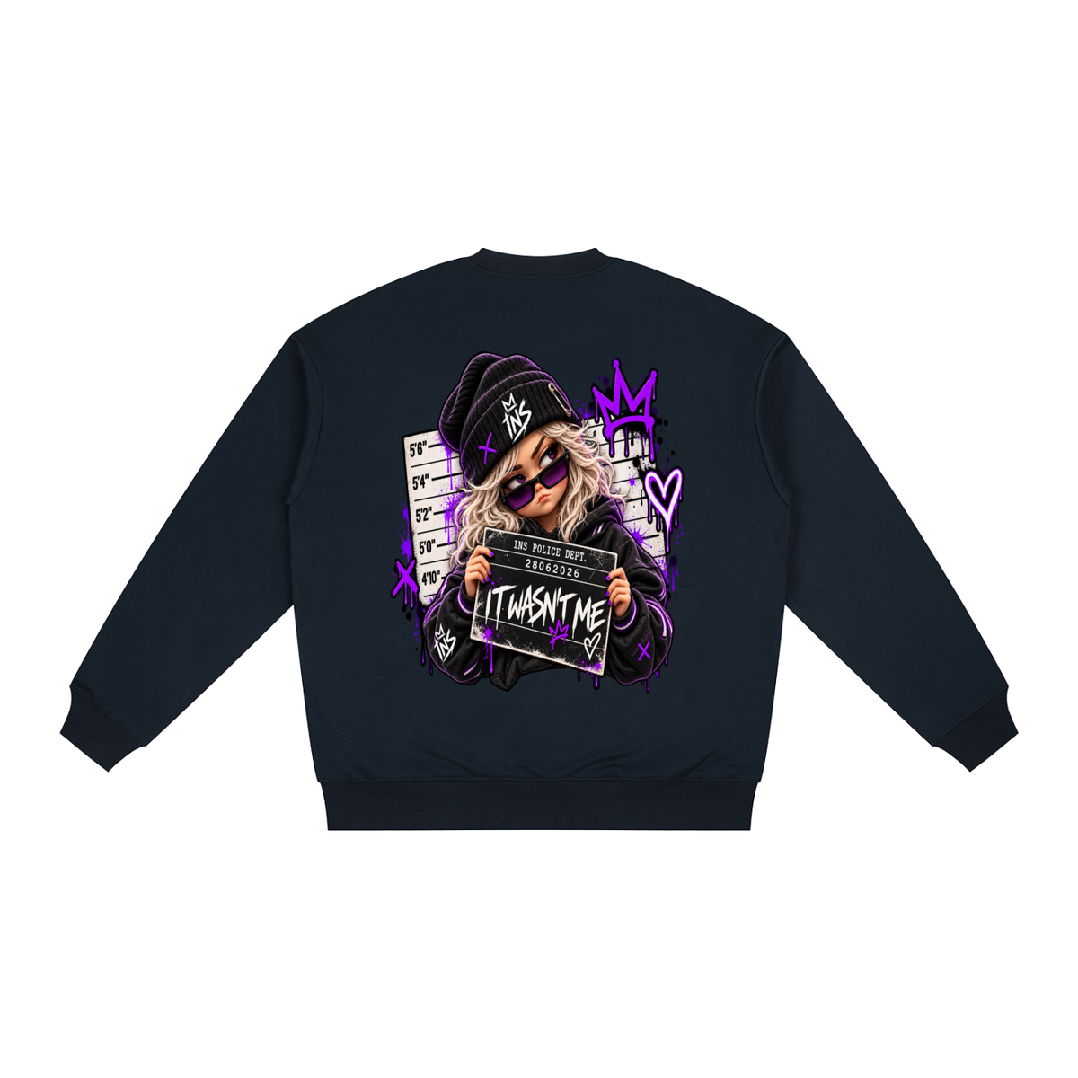 INS It Wasn't Me Oversized Sweatshirt