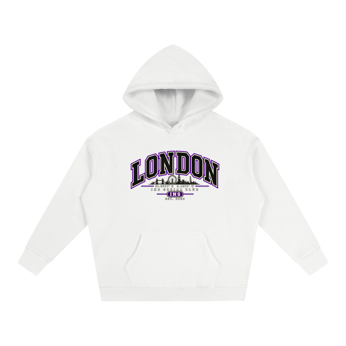 INS London Social Club Hoodie
