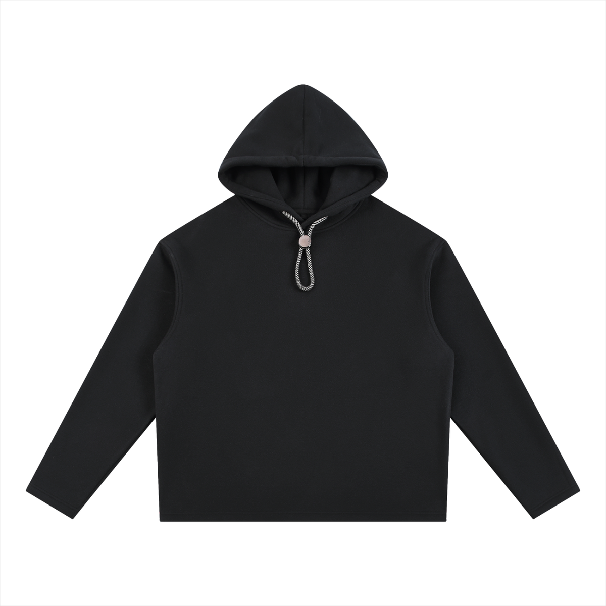 INS Crowned Cat Oversized Drawcord Hoodie