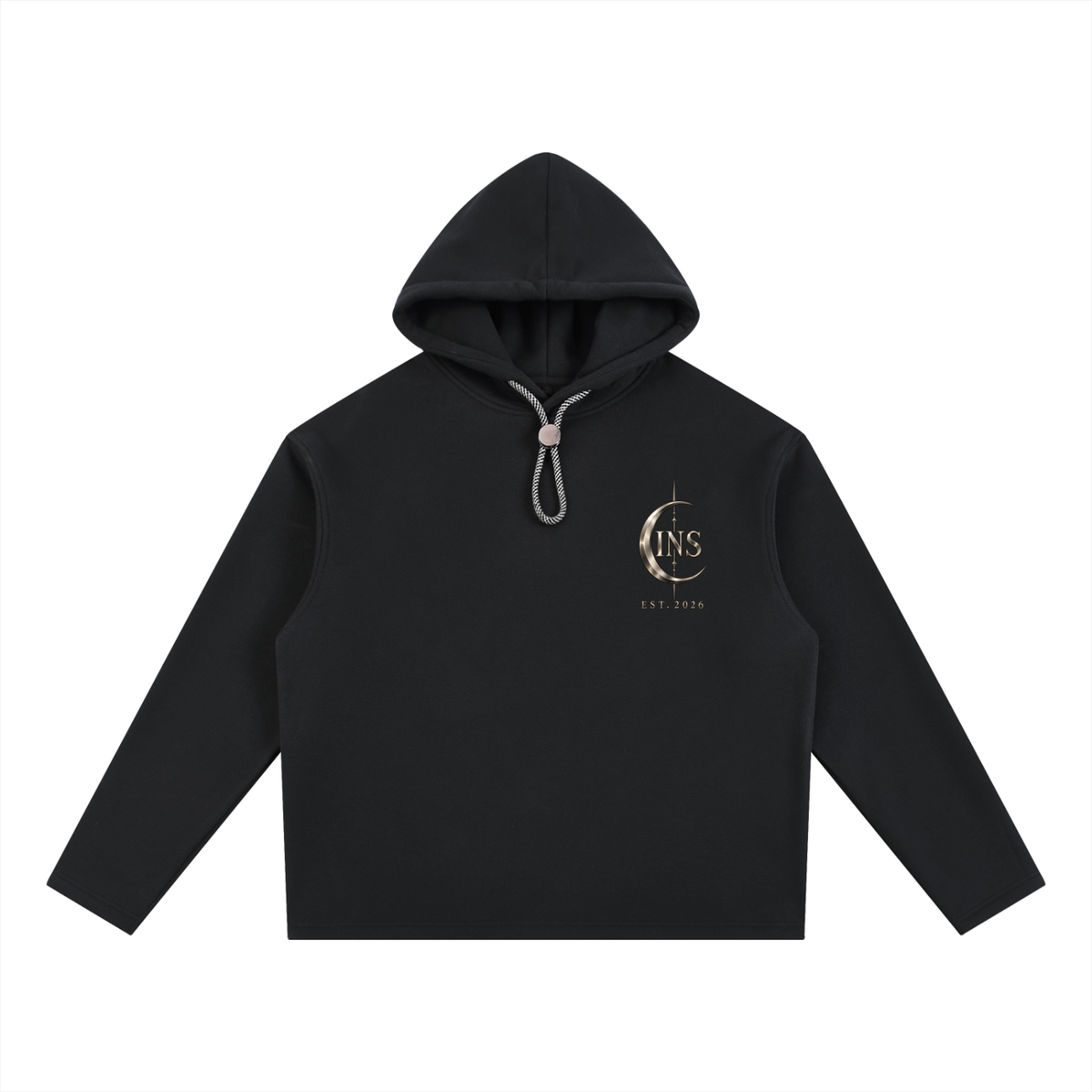 INS Crescent Oversized Toggle Hoodie