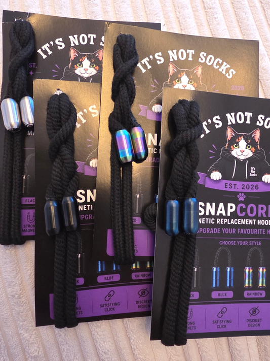 SnapCords™ Magnetic Replacement Hoodie Cords