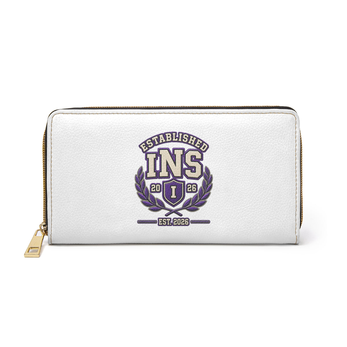 Established INS Crest Zipper Wallet