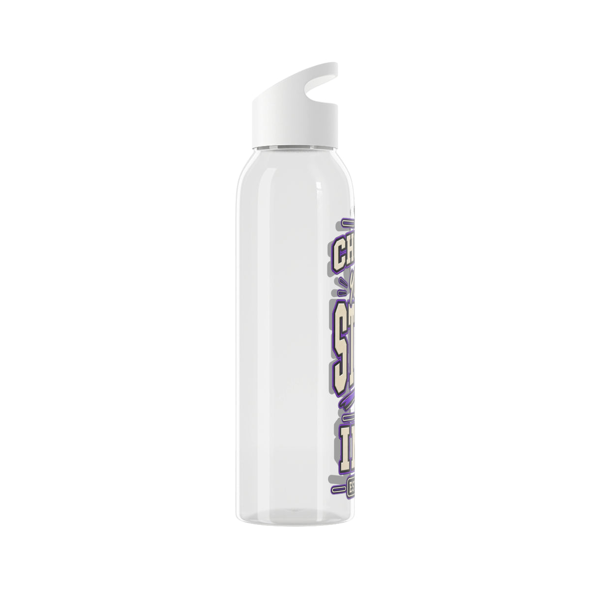 INS Choose Your Style Tritan Water Bottle | Clear 650ml Bottle