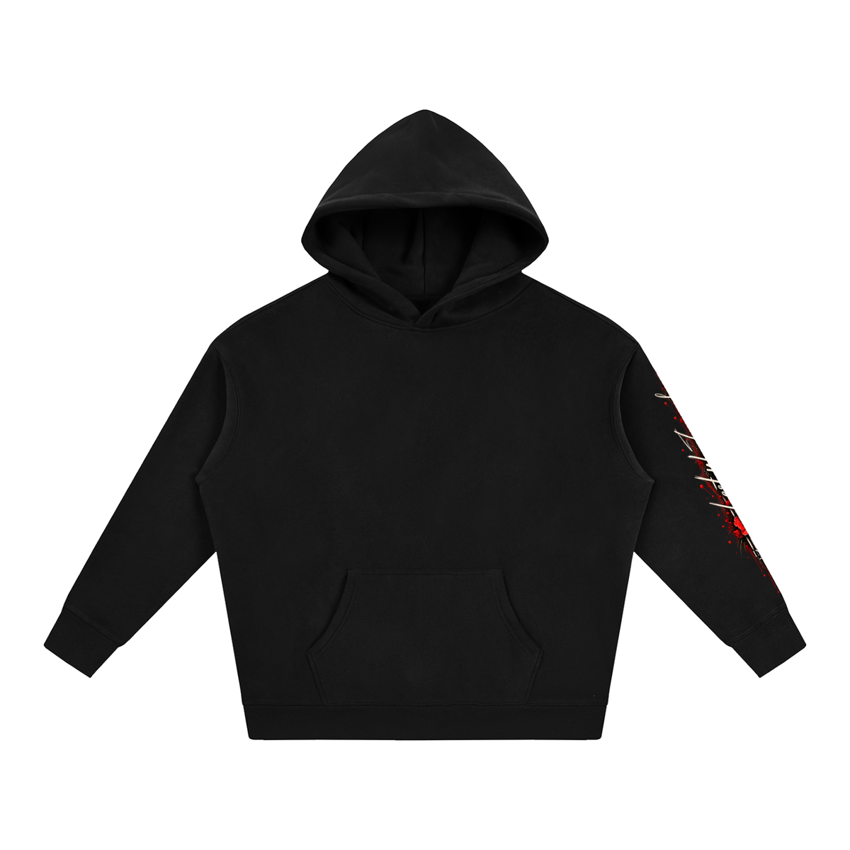 Lest We Forget Falling Poppy Hoodie