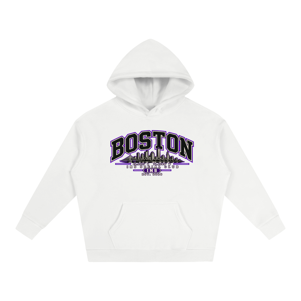 INS Boston Social Club Hoodie