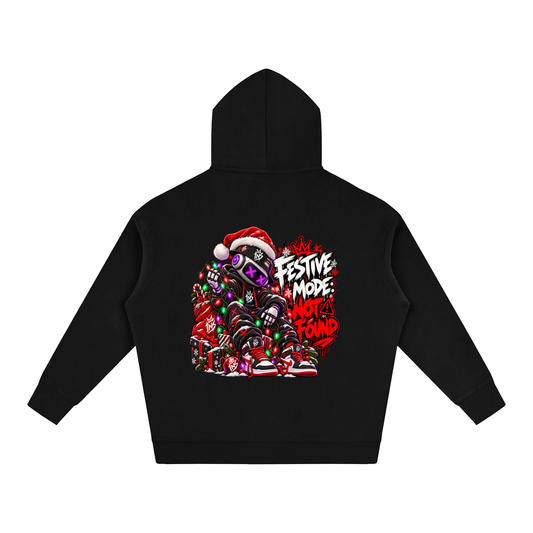 INS Festive Mode: Not Found Oversized Hoodie