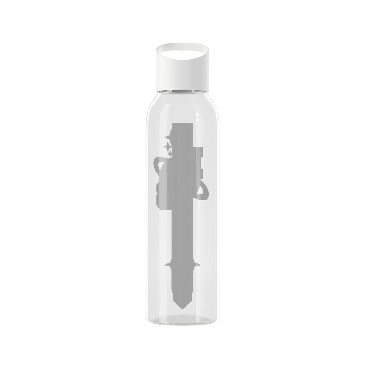 INS Arrow Crest Tritan Water Bottle | Clear 650ml Streetwear Bottle