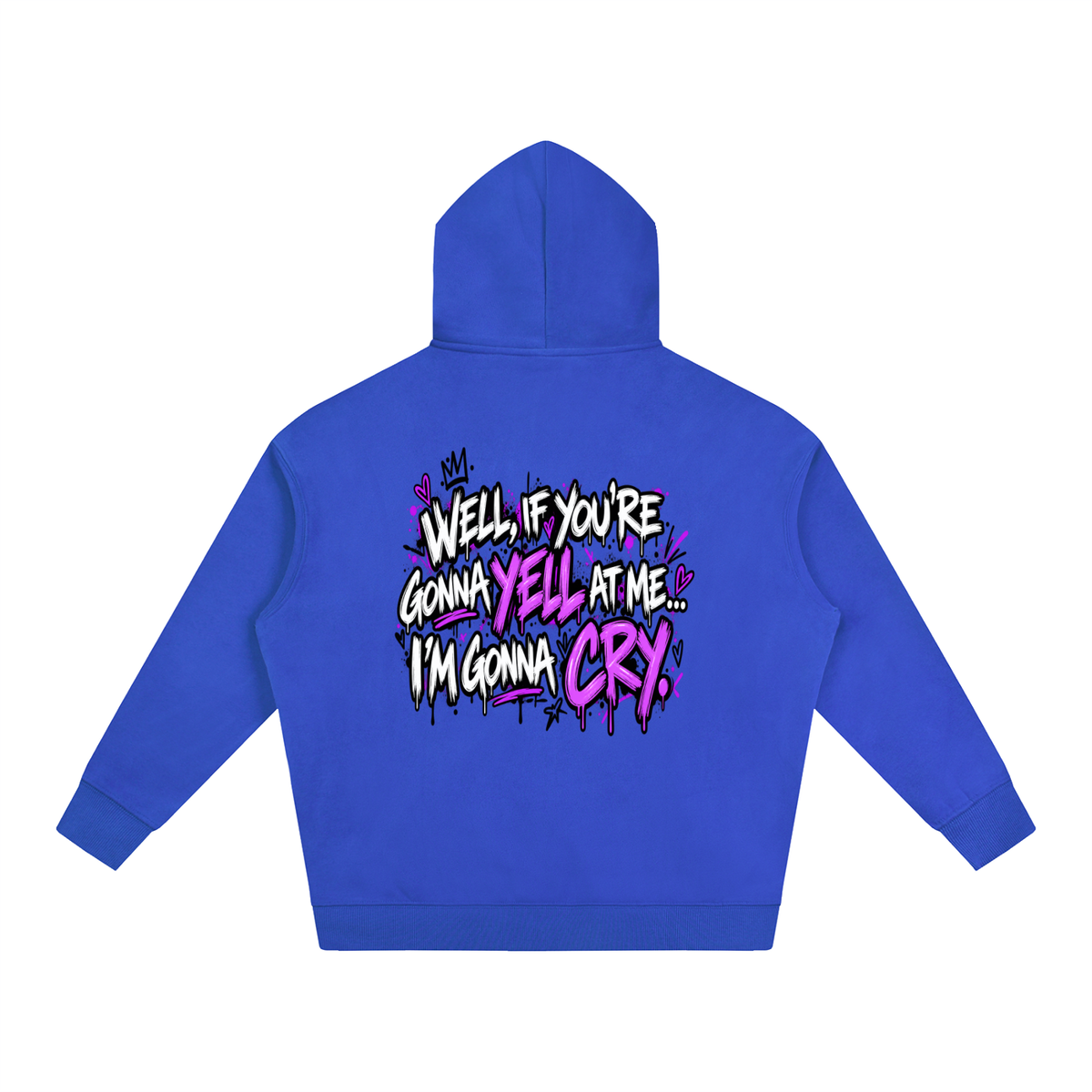 Gonna Cry Oversized Hoodie