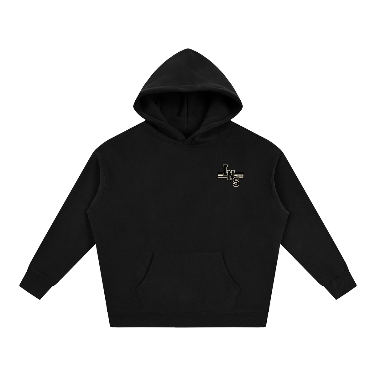 INS Minimal Varsity Oversized Hoodie