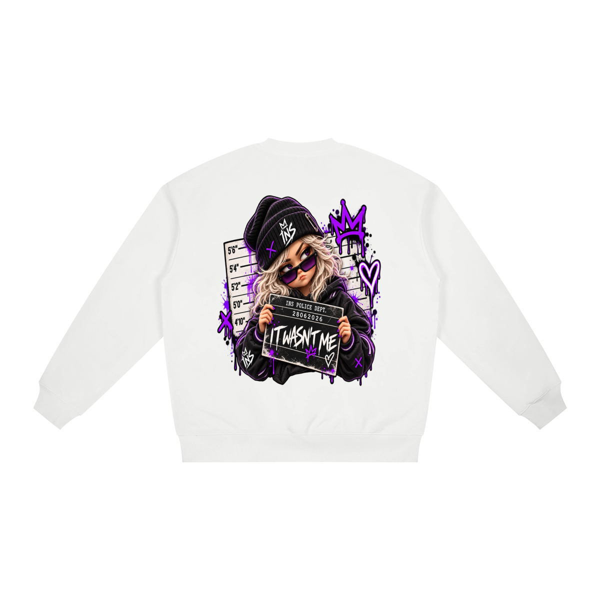 INS It Wasn't Me Oversized Sweatshirt