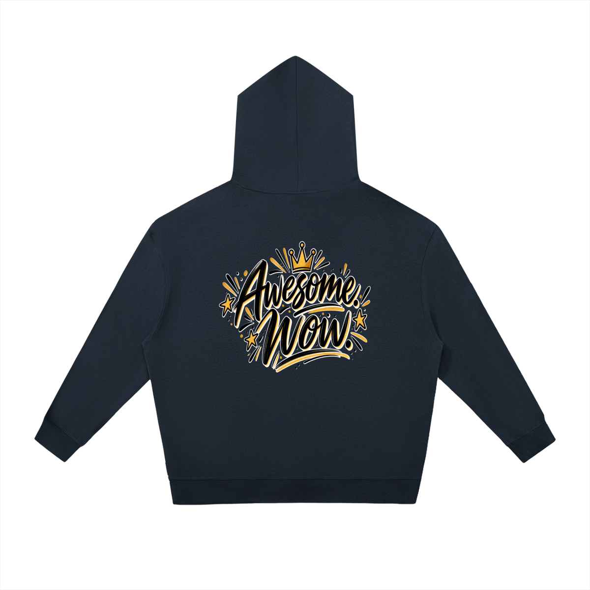 Awesome. Wow. Relaxed Hoodie