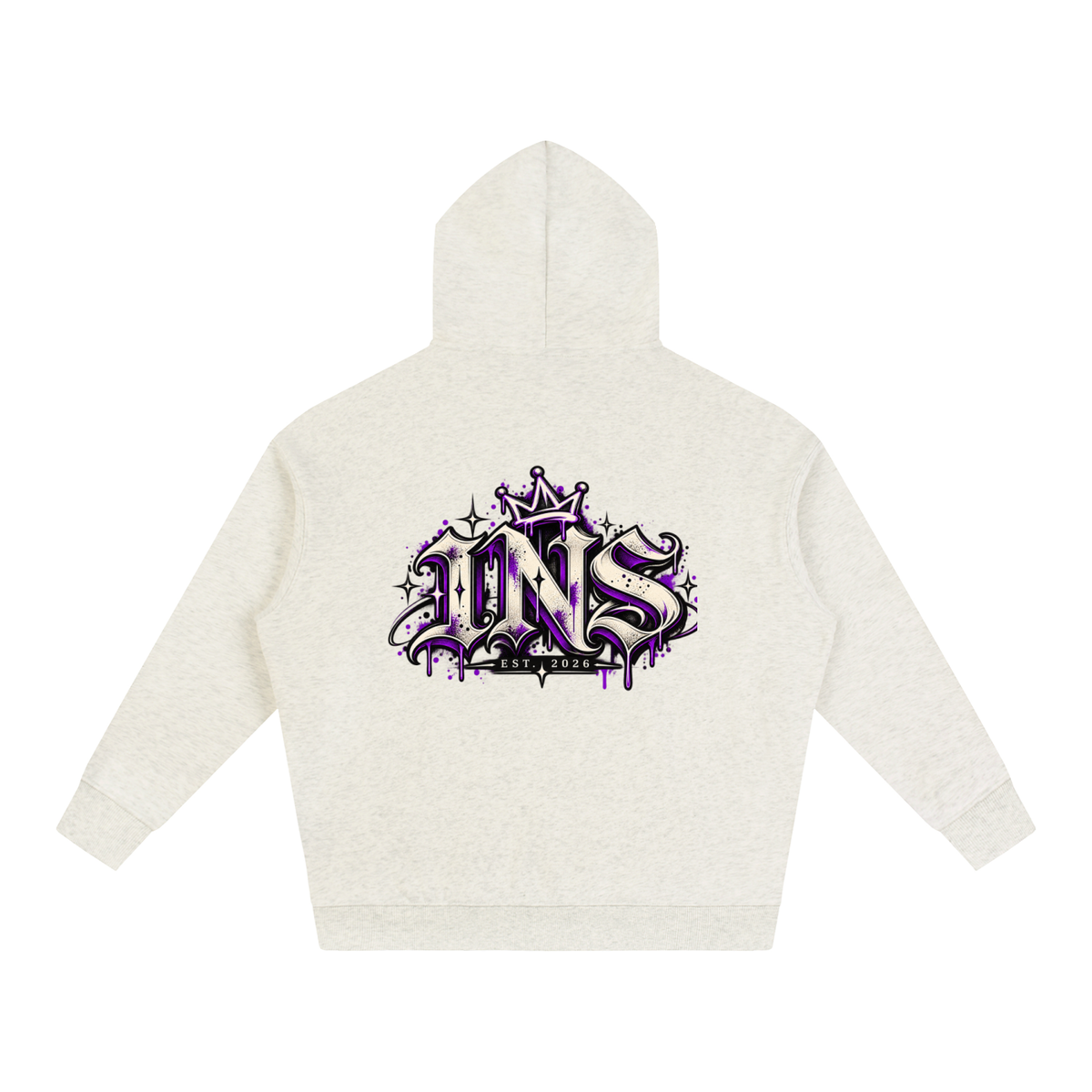 INS After Dark Oversized Hoodie