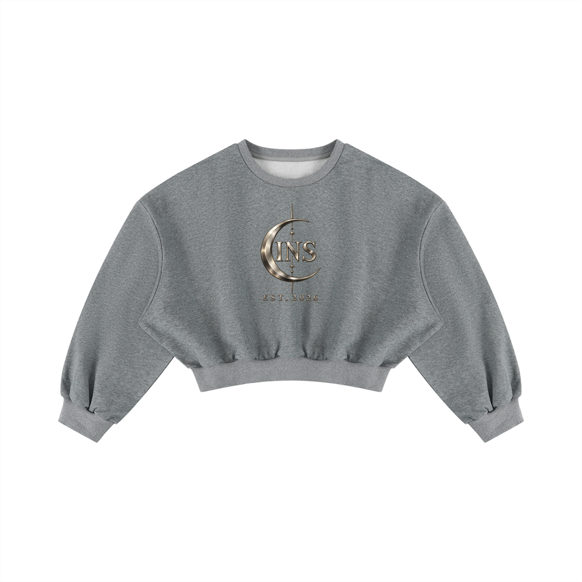 INS Lunar Crescent Cropped Sweatshirt
