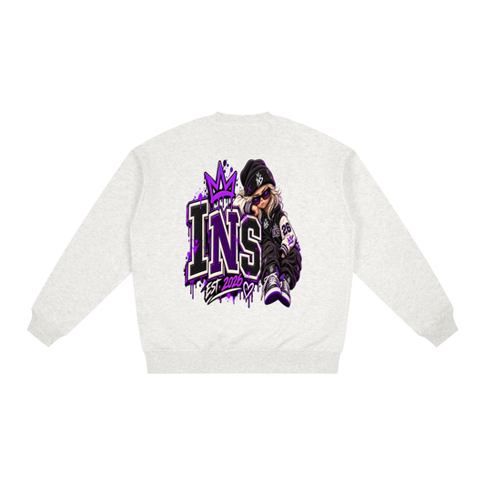 INS Varsity Girl Oversized Sweatshirt