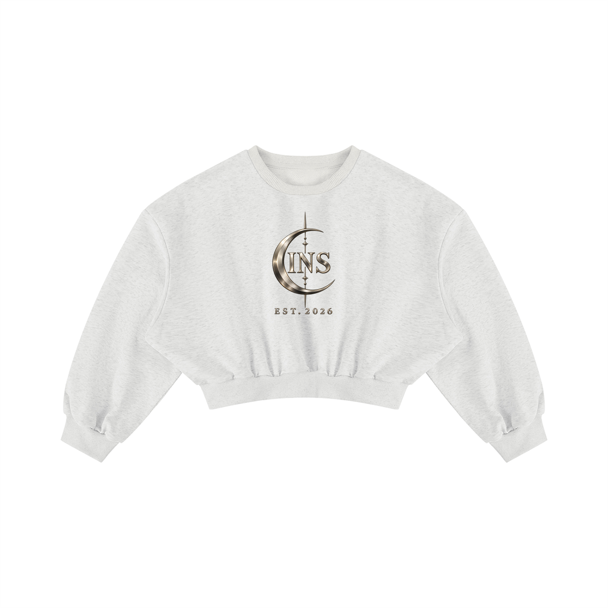 INS Lunar Crescent Cropped Sweatshirt