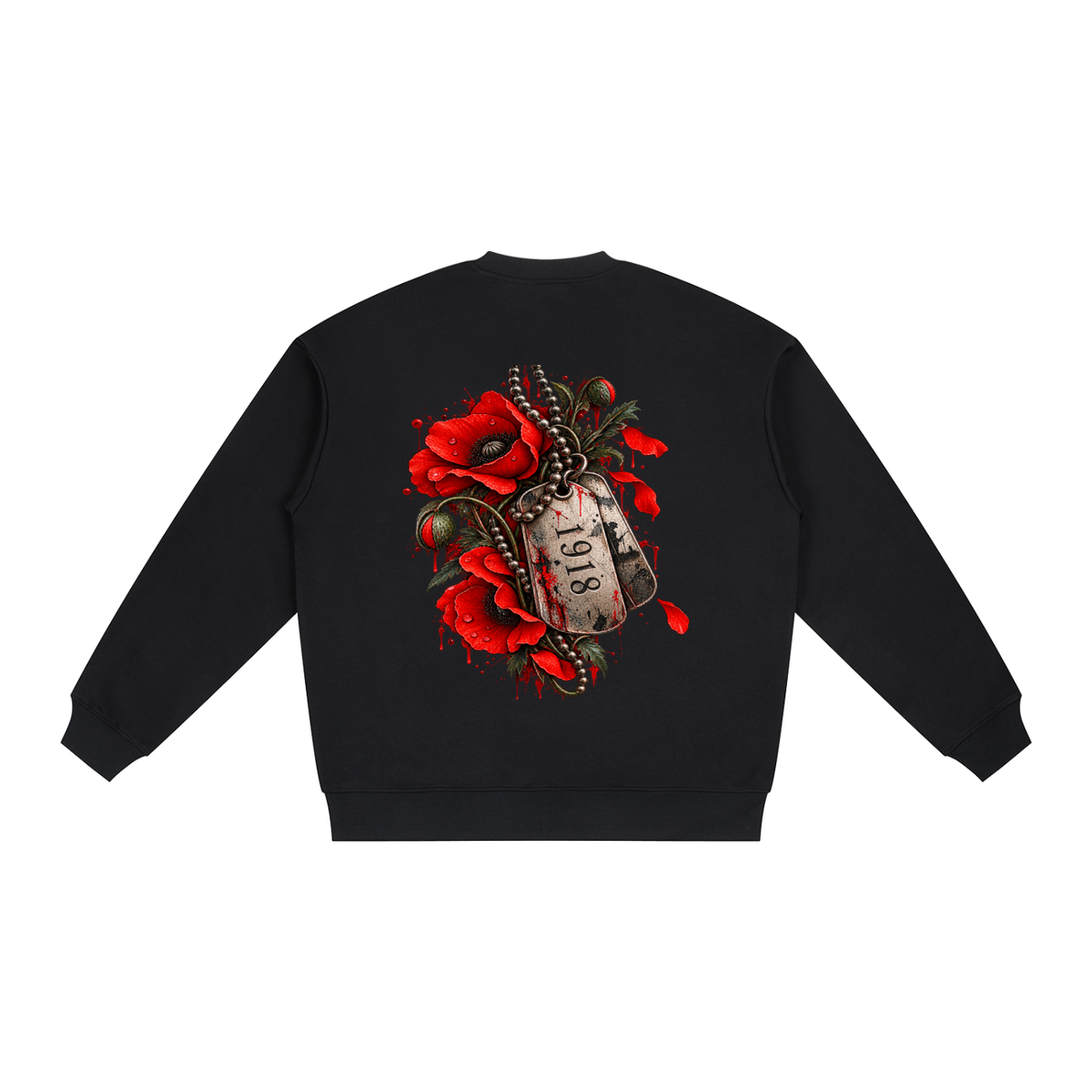 INS 1918 Poppy Tribute Sweatshirt