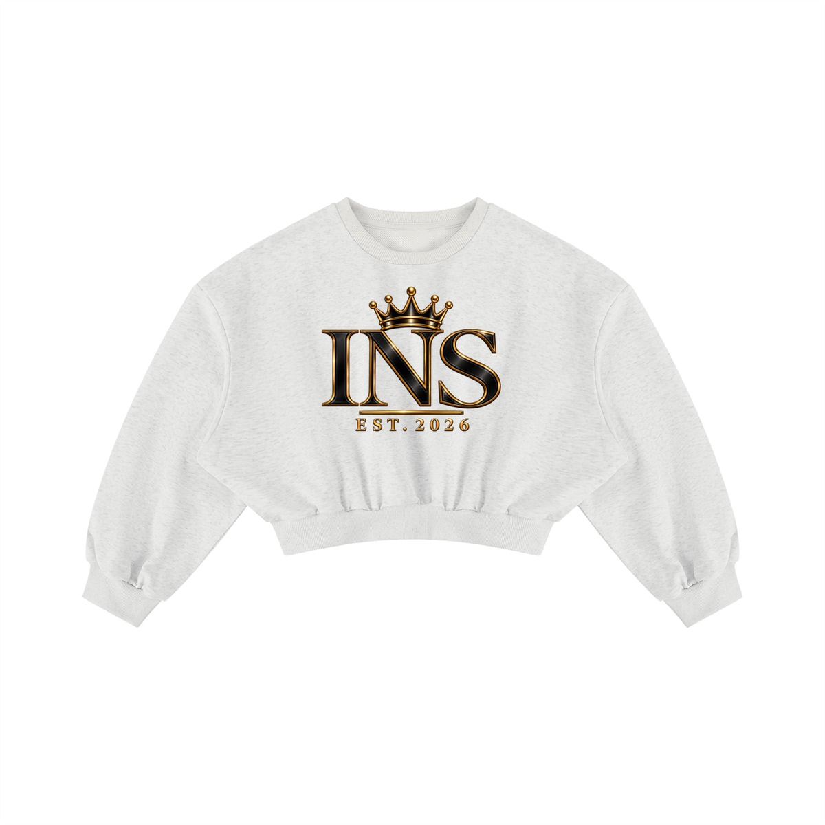 INS Noir Cropped Sweatshirt
