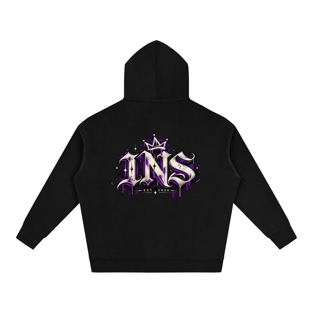 INS After Dark Oversized Hoodie