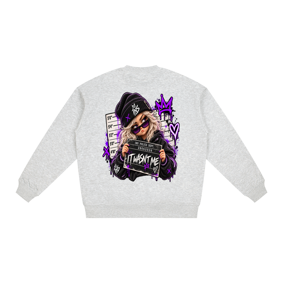 INS It Wasn't Me Oversized Sweatshirt