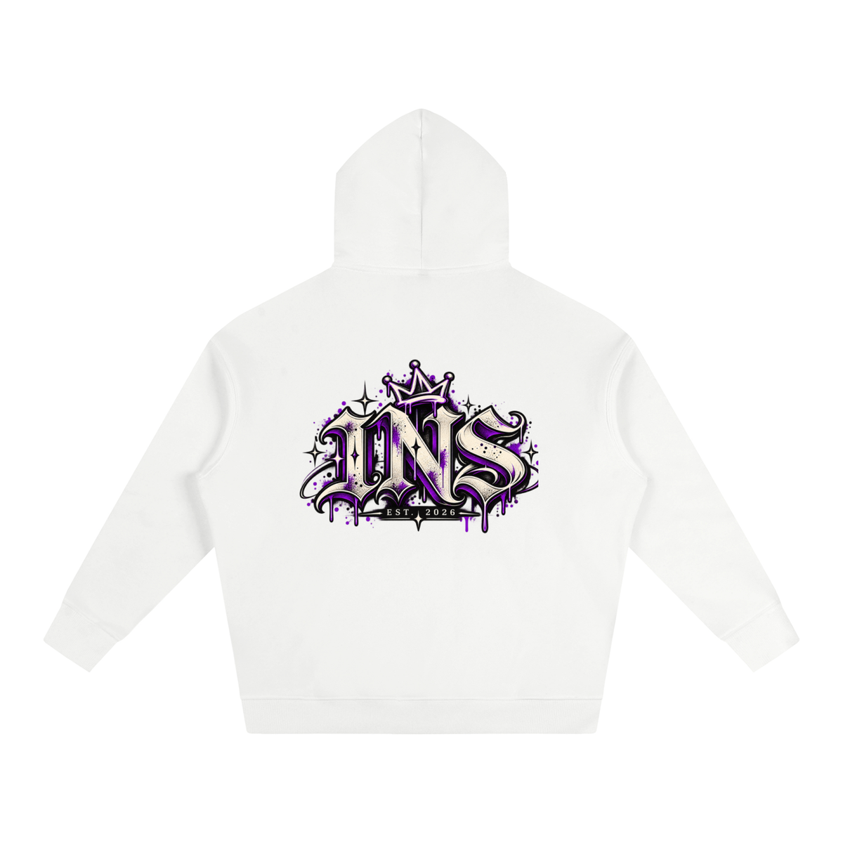 INS After Dark Oversized Hoodie