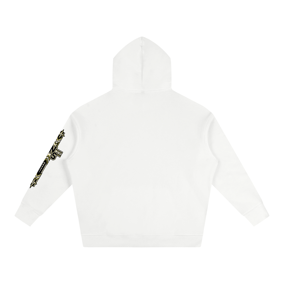 INS Varsity Stripe Sleeve Hoodie