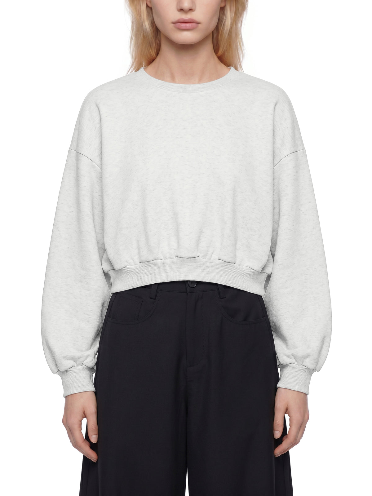 INS Royal Crest Cropped Sweatshirt